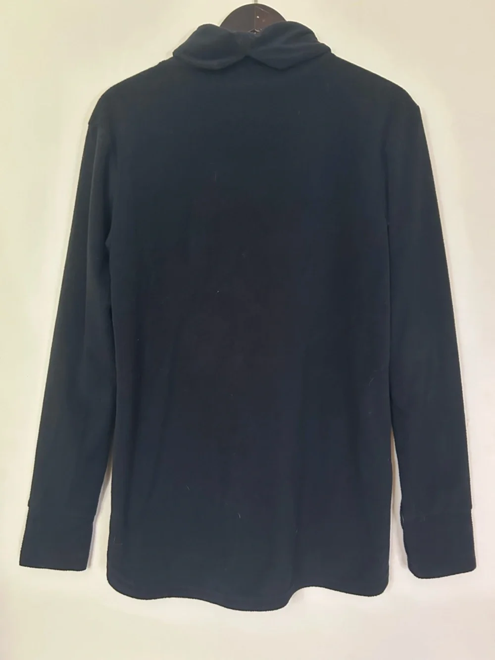 adidas golf Black fleece Long-Sleeve Turtleneck Top